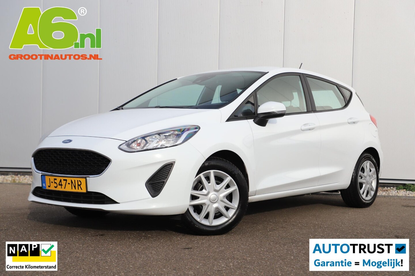 Ford Fiesta - 1.0 EcoBoost Connected 95PK Trekhaak Carplay Android Navigatie Airco Cruise Control - AutoWereld.nl