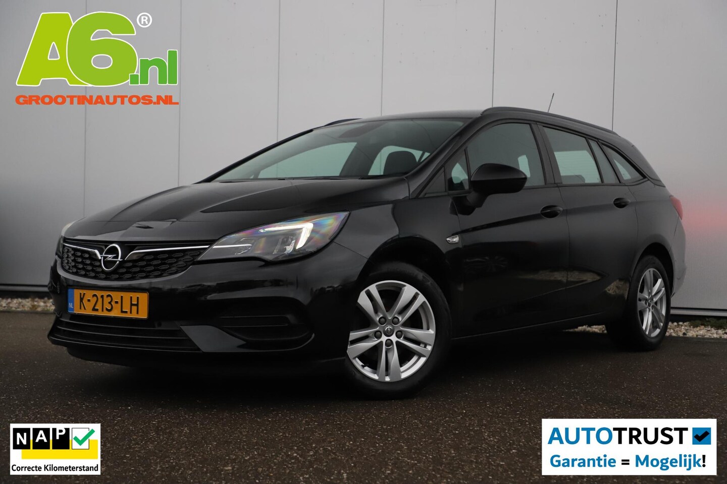 Opel Astra Sports Tourer - 1.2 Edition 110PK LMV LED Navigatie Carplay Android Bluetooth Airco Cruise Control Parkeer - AutoWereld.nl