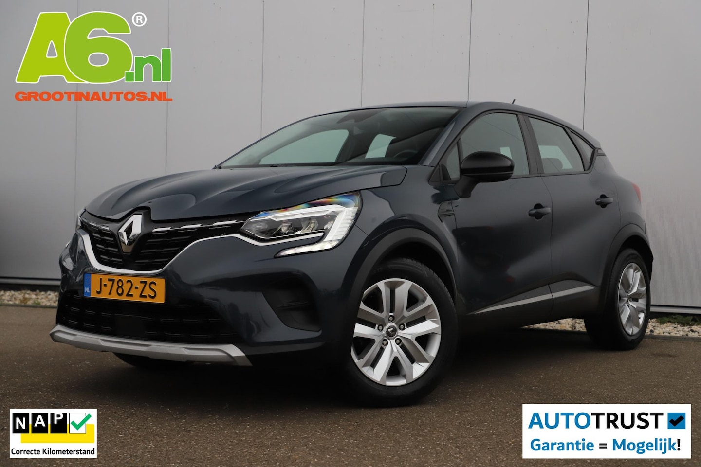 Renault Captur - 1.0 TCe 100 Bi-Fuel Zen 101PK Navigatie Carplay Android Bluetooth Airco Cruise Control Rij - AutoWereld.nl