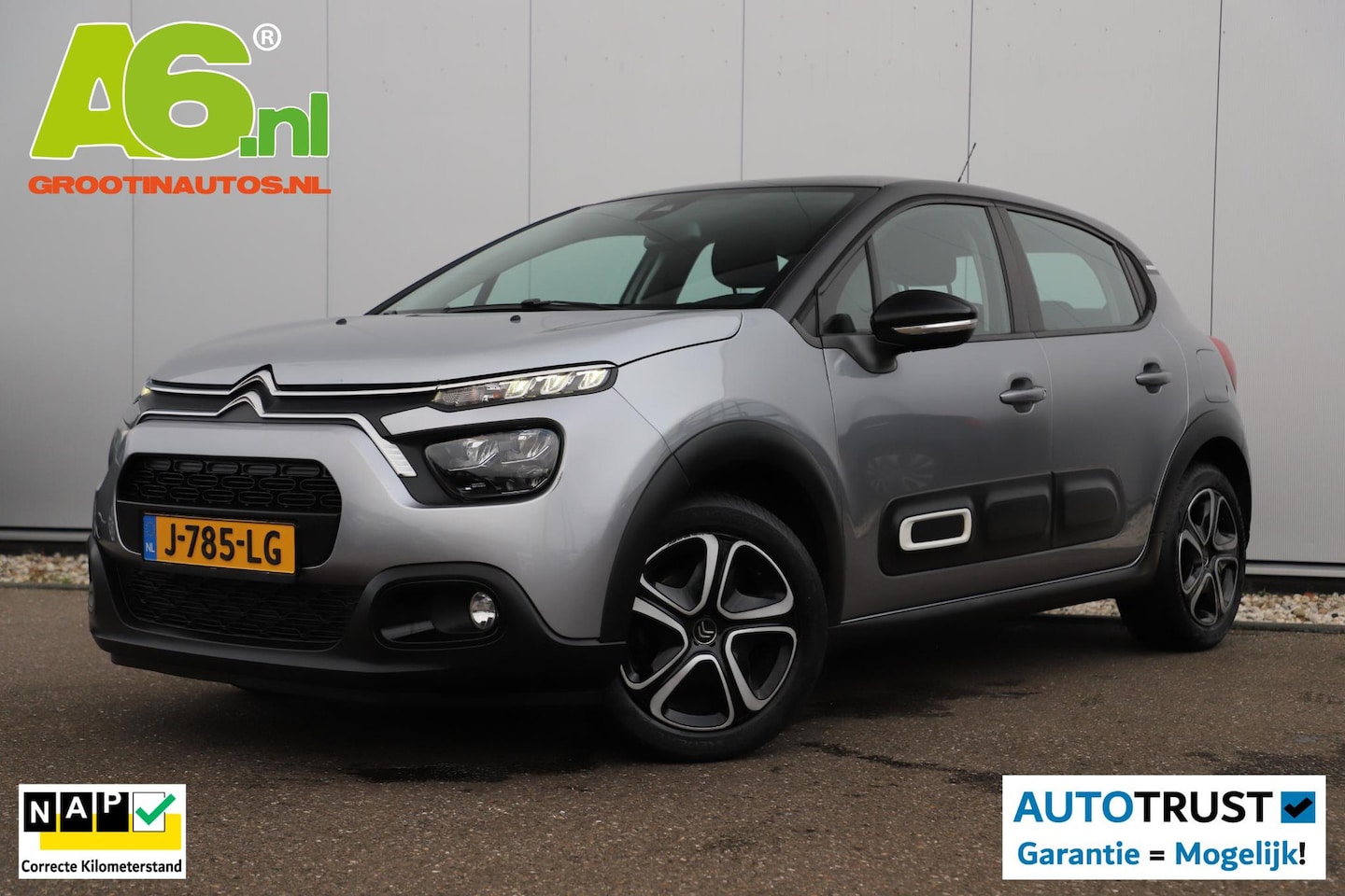 Citroën C3 - 1.2 PureTech Feel Navigatie Carplay Android Climate Cruise Control Rijstrooksensor Parkeer - AutoWereld.nl