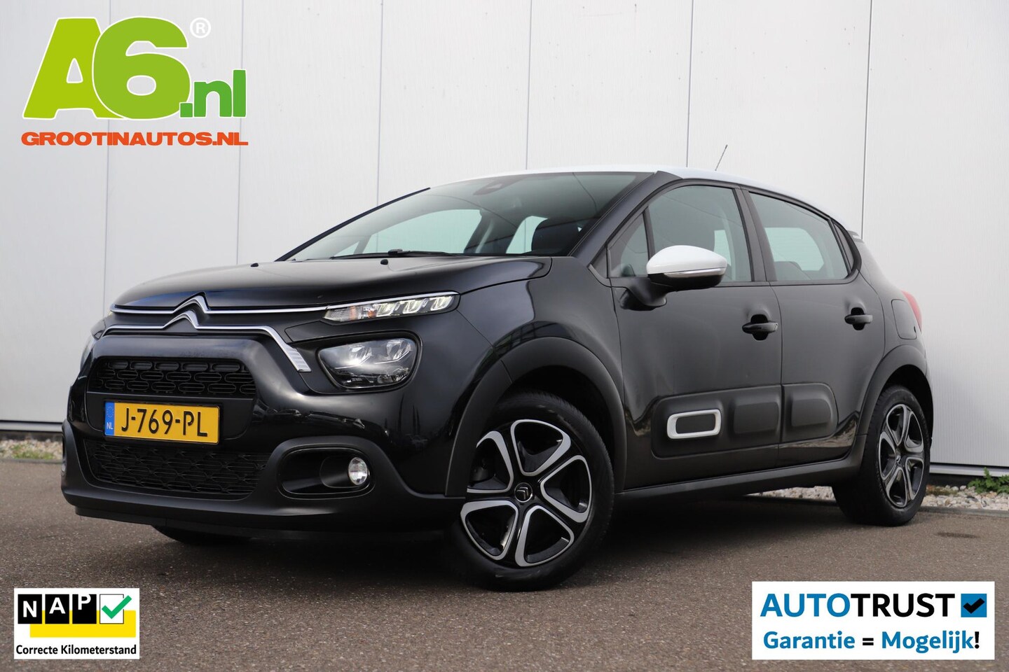 Citroën C3 - 1.2 PureTech Feel Carplay Android Navigatie Climate Cruise Control Rijstrooksensor Parkeer - AutoWereld.nl
