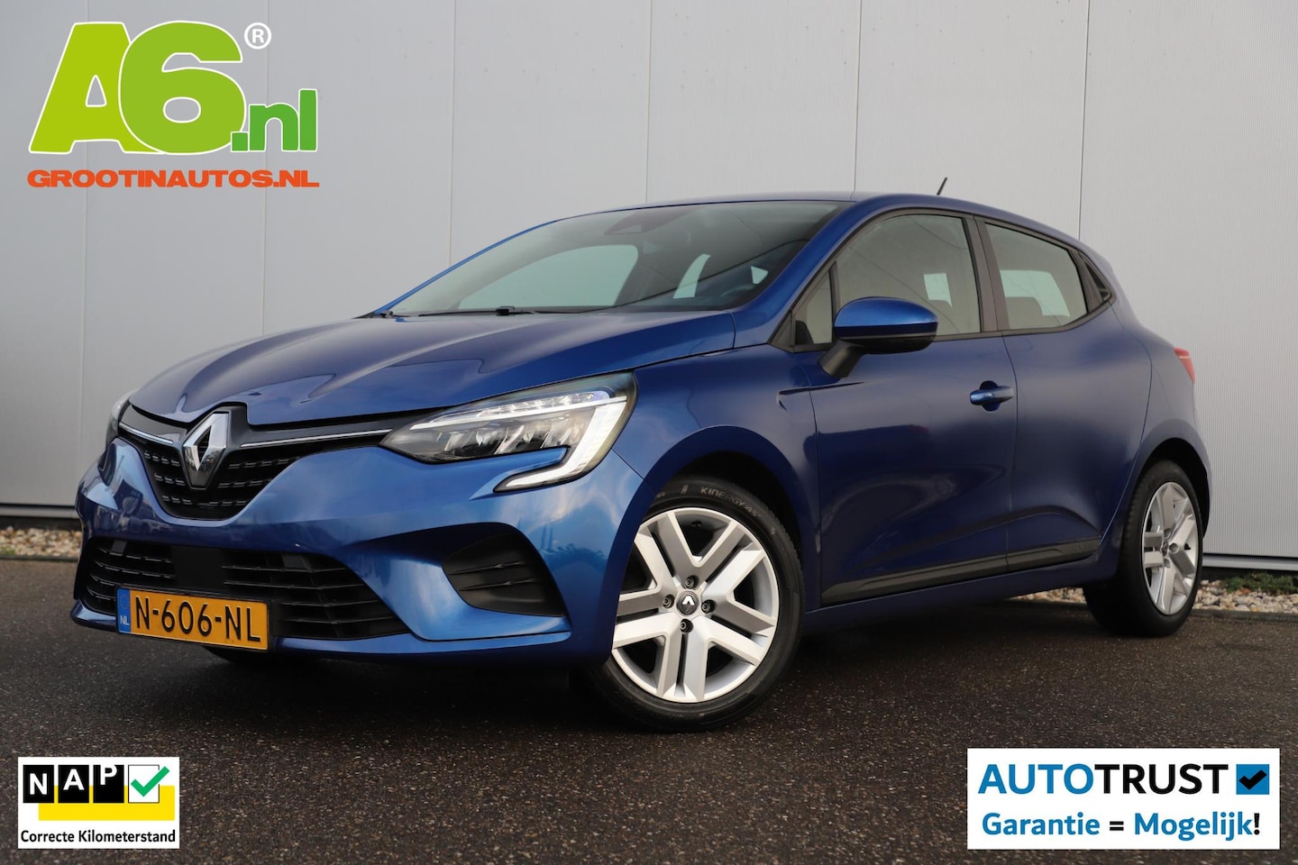 Renault Clio - 1.0 TCe Zen NAP LED Navigatie Carplay Android Airco Cruise Rijstrooksensor Parkeersensor - AutoWereld.nl