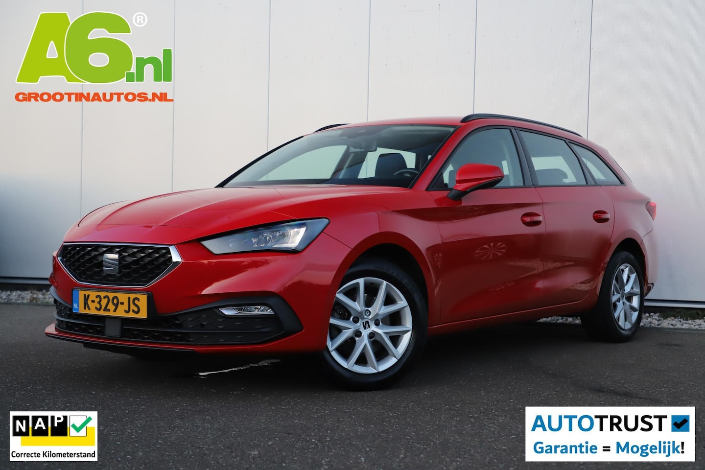 SEAT Leon Sportstourer - 1.0 TSI Business Virtual Cockpit Full LED Navigatie Draadloos Carplay Android Clima Cruise - AutoWereld.nl