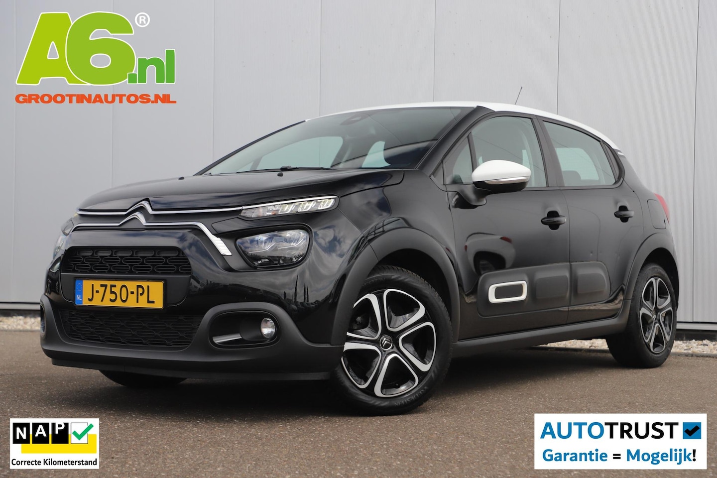 Citroën C3 - 1.2 PureTech Feel NIEUWE DB RIEM Navigatie Carplay Android Clima Cruise Rijstrooksensor Pa - AutoWereld.nl