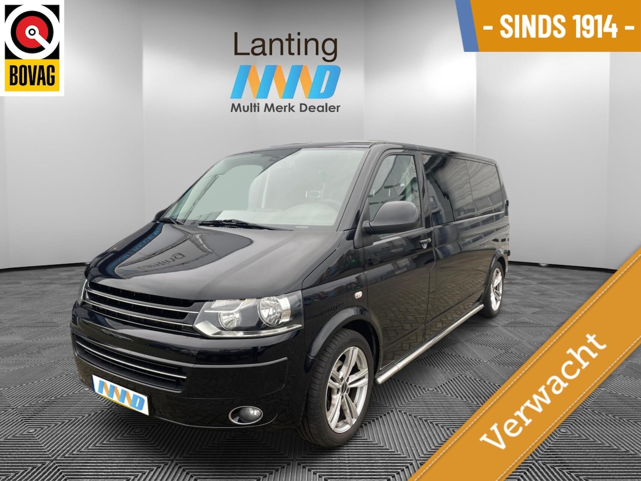 Volkswagen Transporter - 2.0 TDI L2H1 BM Dub.cabine 5 pers. - AutoWereld.nl