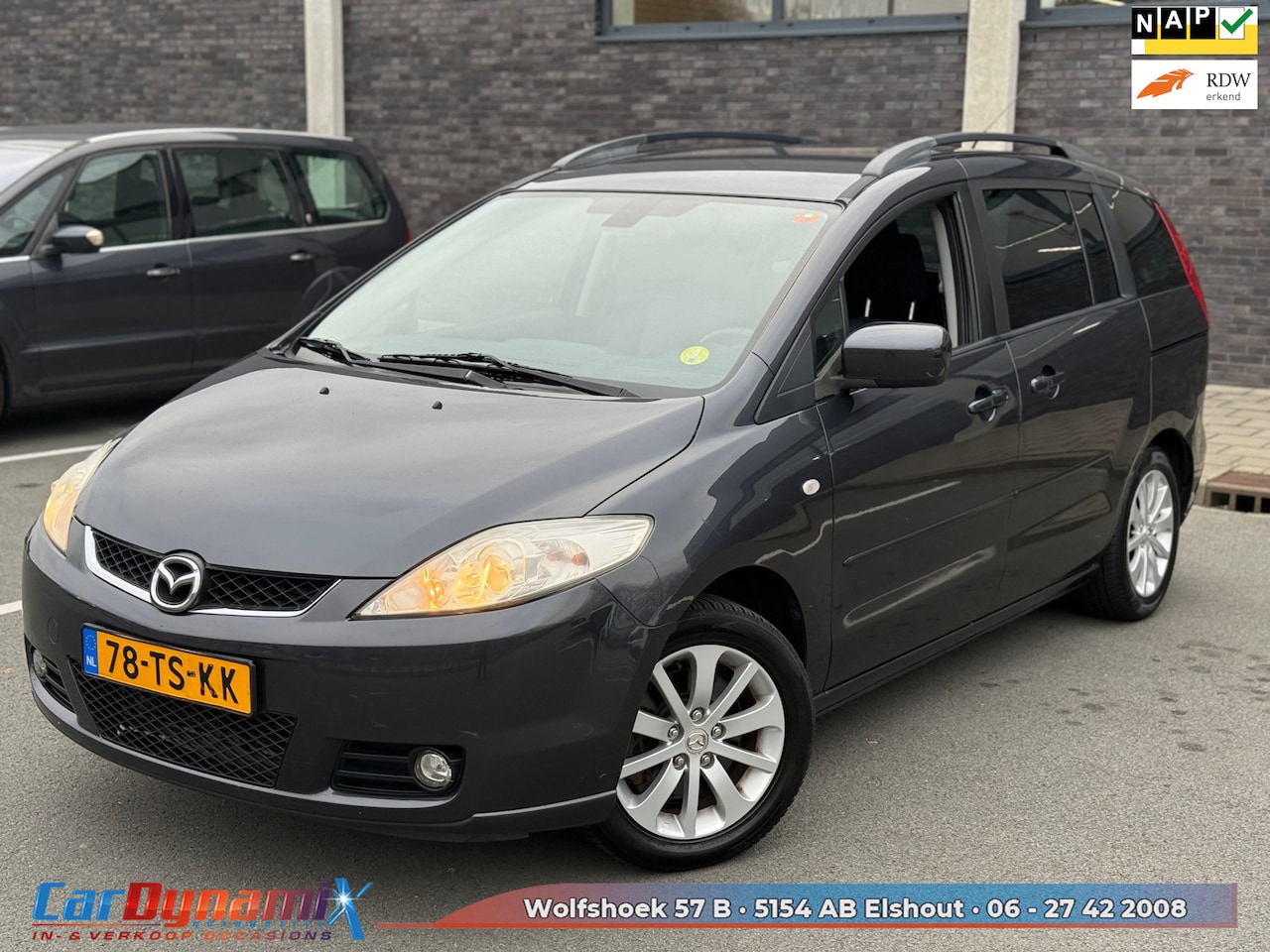 Mazda 5 - 1.8 Executive | 7-persoons | Airco | Cruise | Rijdt goed | APK - AutoWereld.nl