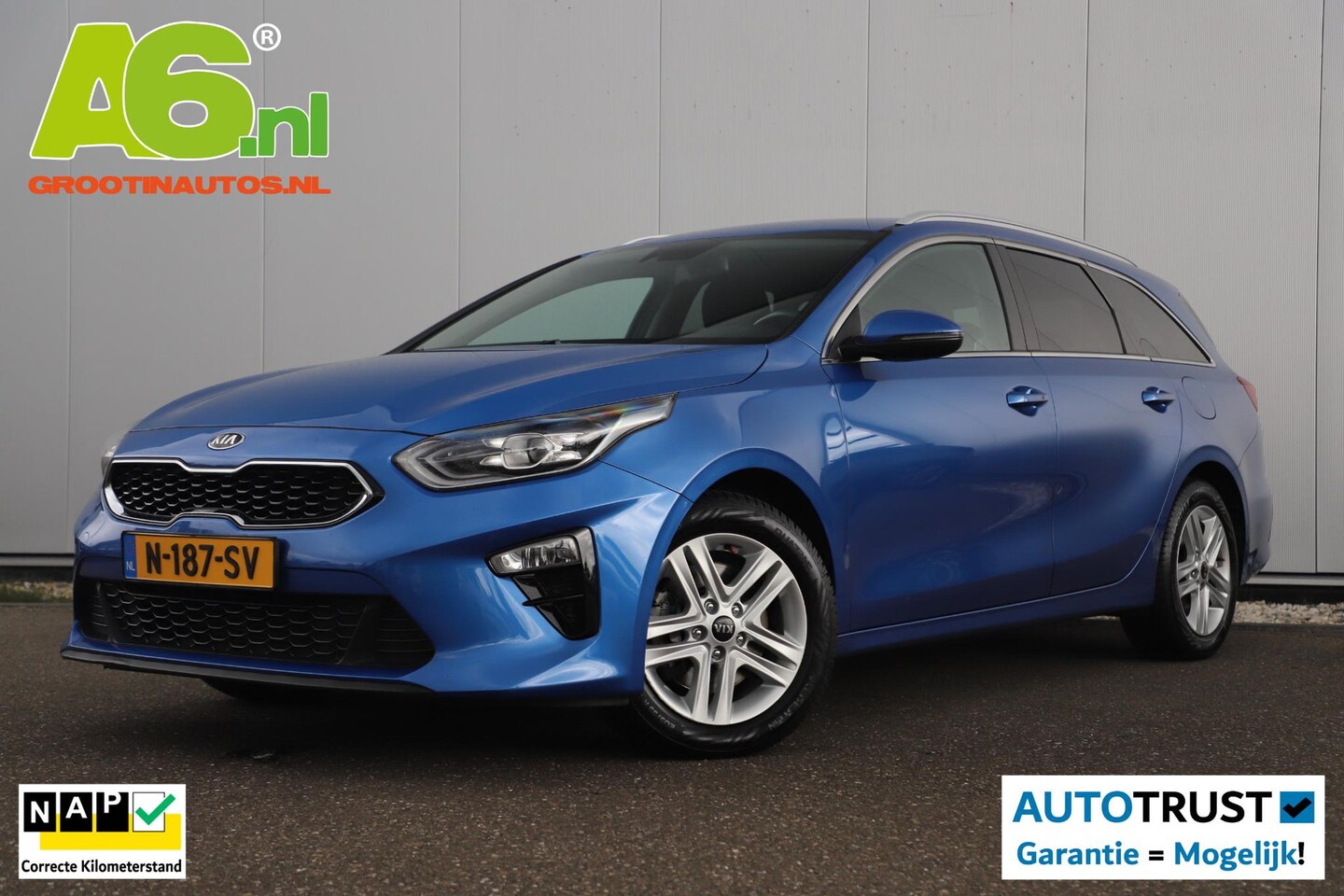 Kia Cee'd Sportswagon - Ceed 1.5 T-GDi DynamicLine 161PK Automaat Navigatie Achteruitrijcamera Carplay Android Cli - AutoWereld.nl