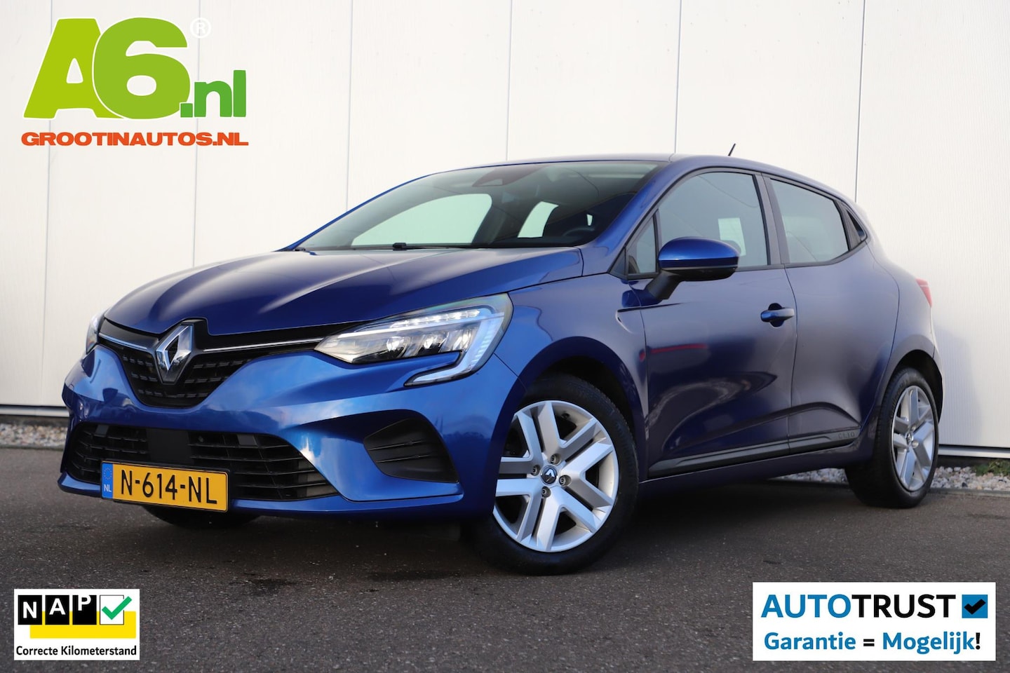 Renault Clio - 1.0 TCe Zen NAP LED Navigatie Carplay Android Airco Cruise Rijstrooksensor Parkeersensor - AutoWereld.nl