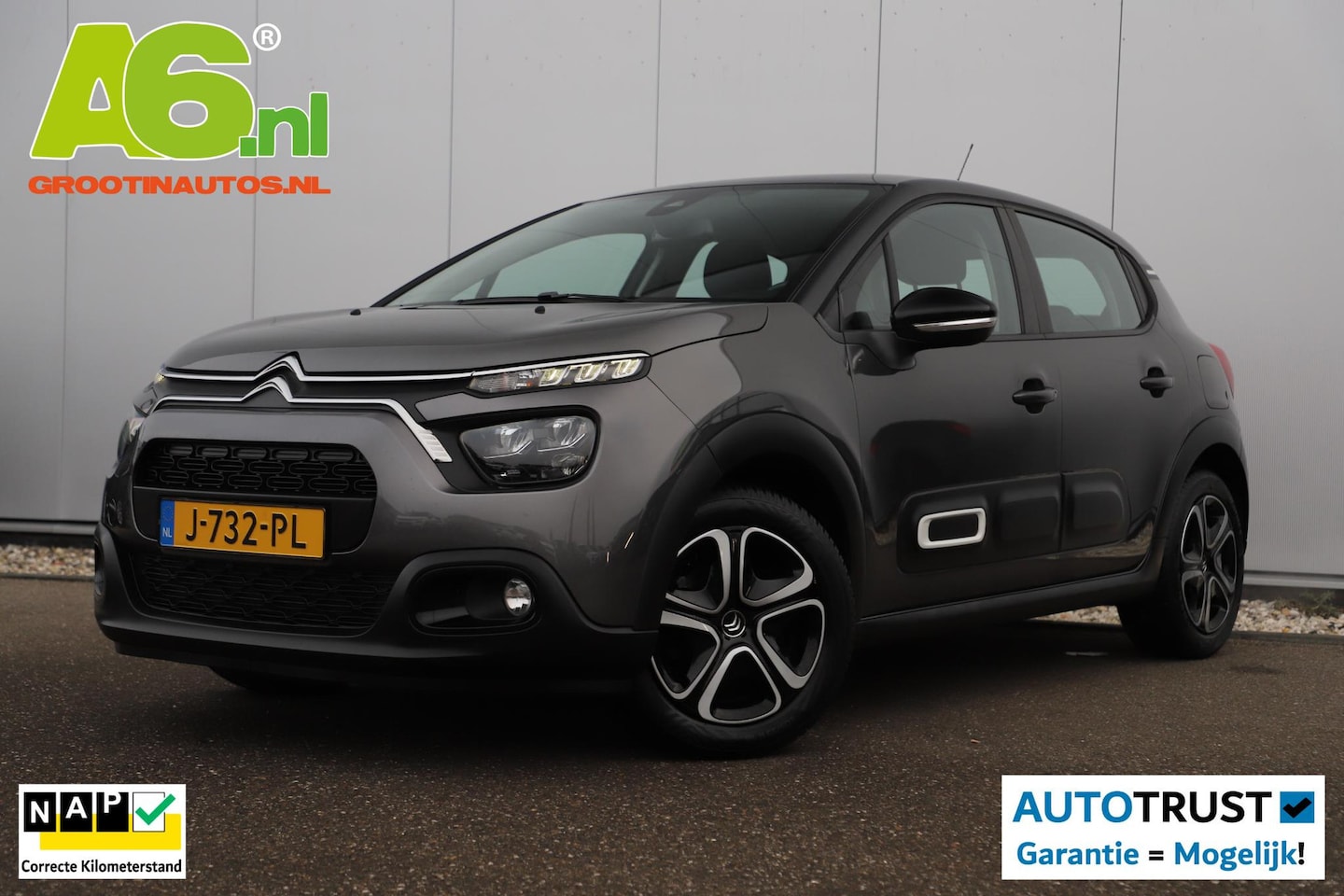 Citroën C3 - 1.2 PureTech Feel Navigatie Carplay Android Climate Cruise Control Rijstrooksensor Parkeer - AutoWereld.nl