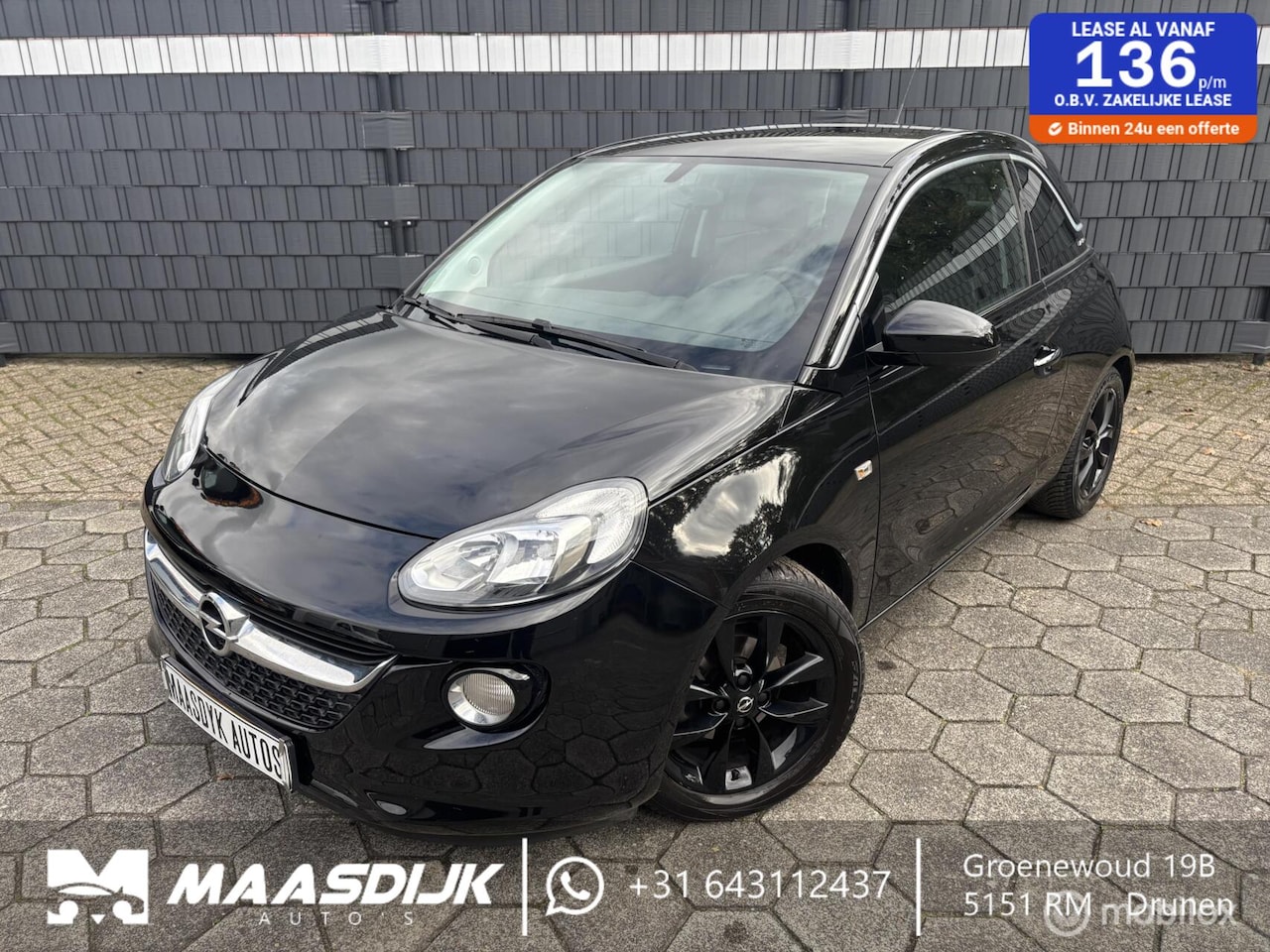 Opel ADAM - 1.2 PDC Stoel-Stuurverwarming Apple Carplay Airco - AutoWereld.nl