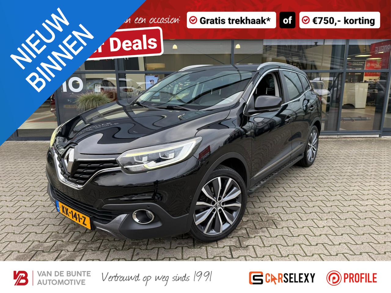 Renault Kadjar - 1.2 TCe Bose *Trekhaak & Cruise Control* - AutoWereld.nl