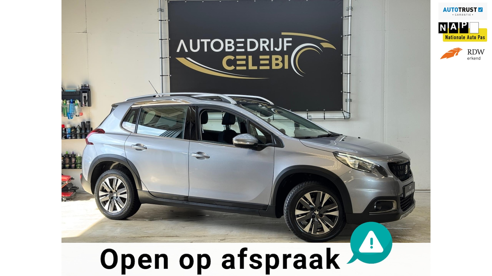 Peugeot 2008 - 1.2 PureTech GT-Line 2018 GRIJS PANO|CAMERA|AUT - AutoWereld.nl