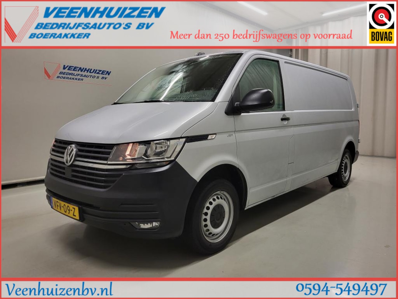 Volkswagen Transporter - 2.0TDI 110pk L2/H1 Euro 6! - AutoWereld.nl