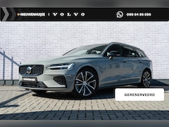 Volvo V60 - T6 Plug-in hybrid AWD Plus Dark | Trekhaak | Adaptieve Cruise Control | Harman Kardon | BL