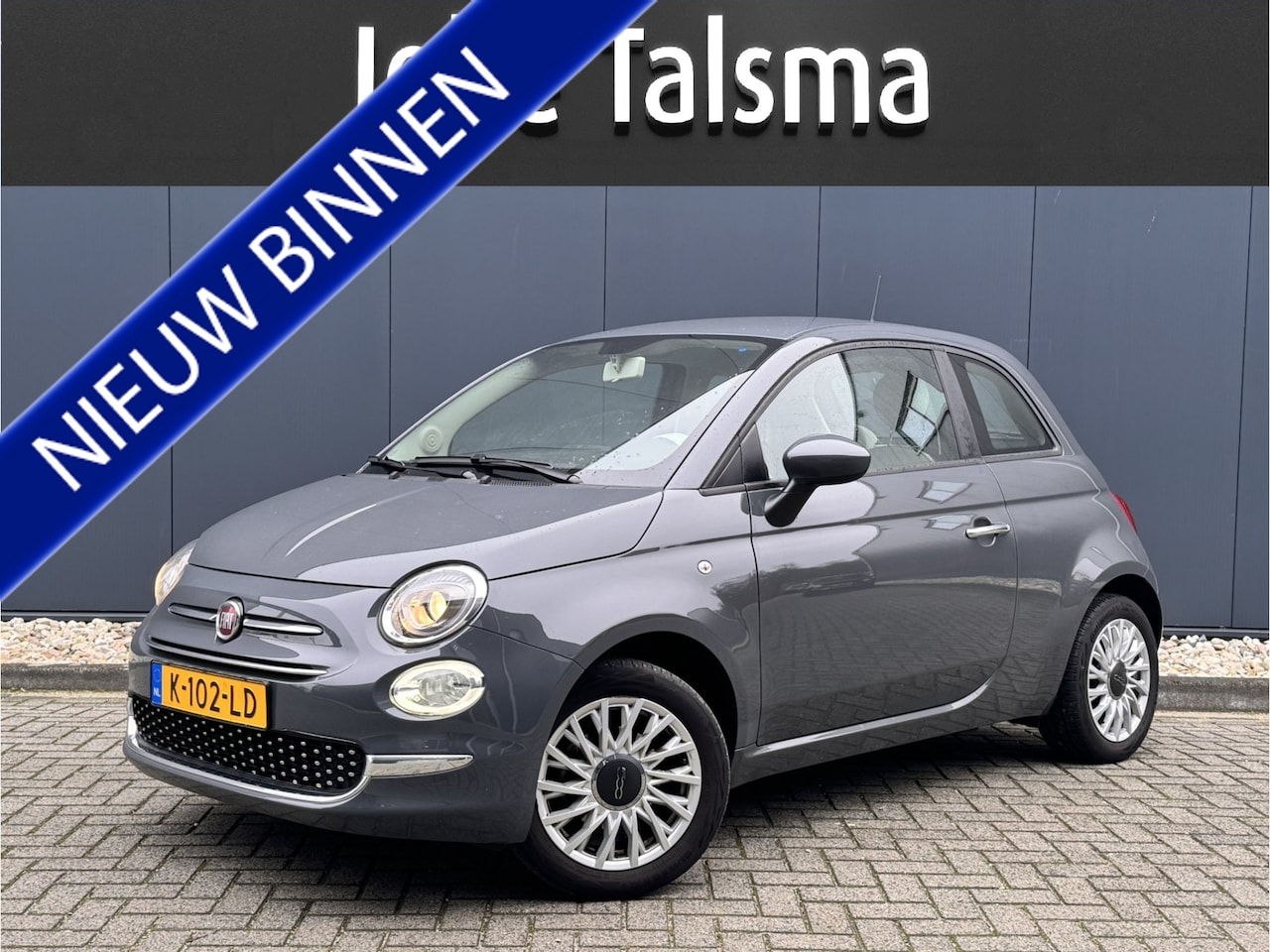 Fiat 500 - 1.0 Hybrid Lounge | Apple Carplay/Android Auto | Airco | Cruise control | Meer foto's volg - AutoWereld.nl