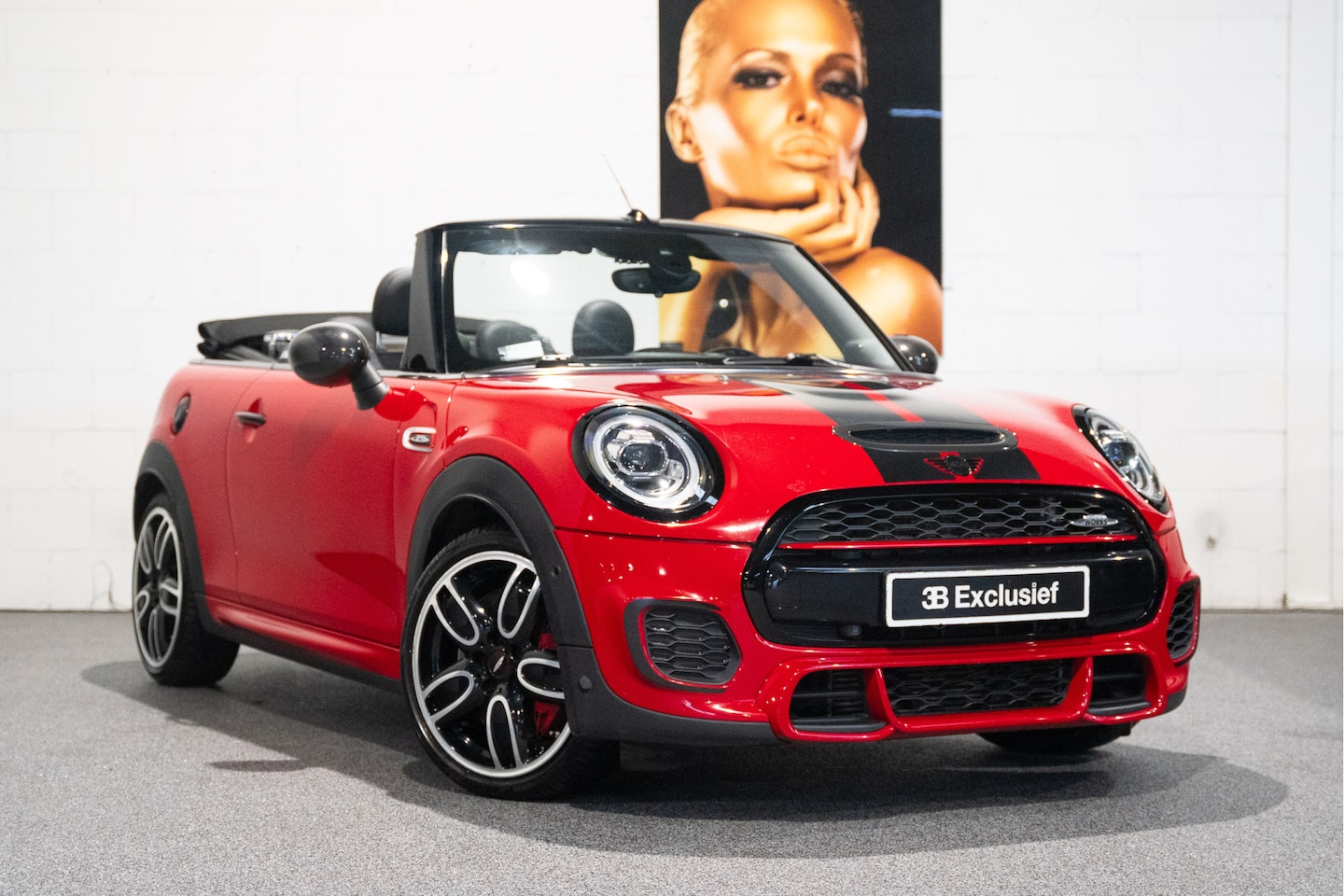 MINI Cabrio - Mini 2.0 John Cooper Works Head-up | Harmon Kardon | Sport uitlaat | aut. - AutoWereld.nl