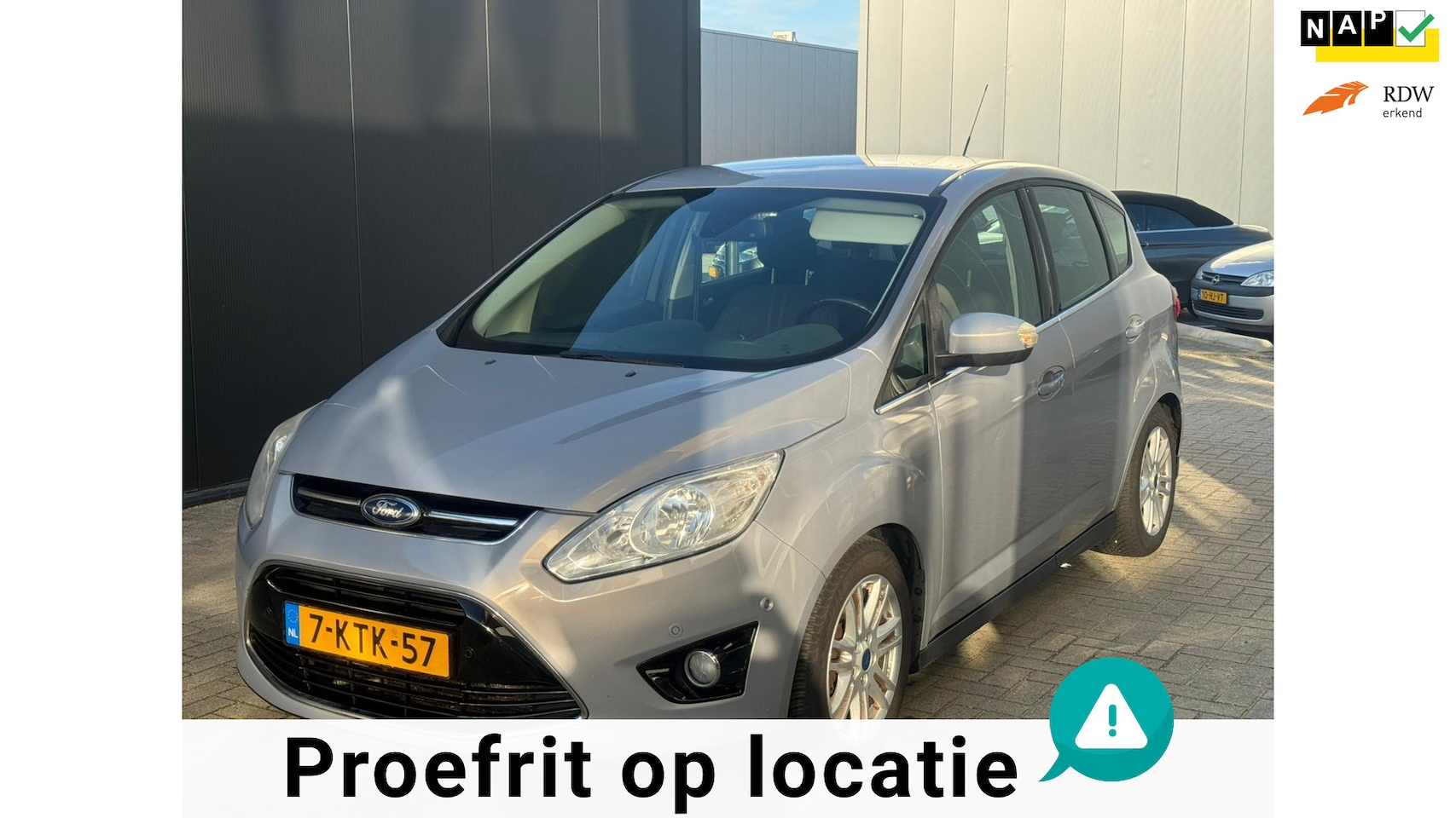 Ford C-Max - 1.0 Titanium Trekhaak PDC V+A Dealer onderhouden! - AutoWereld.nl
