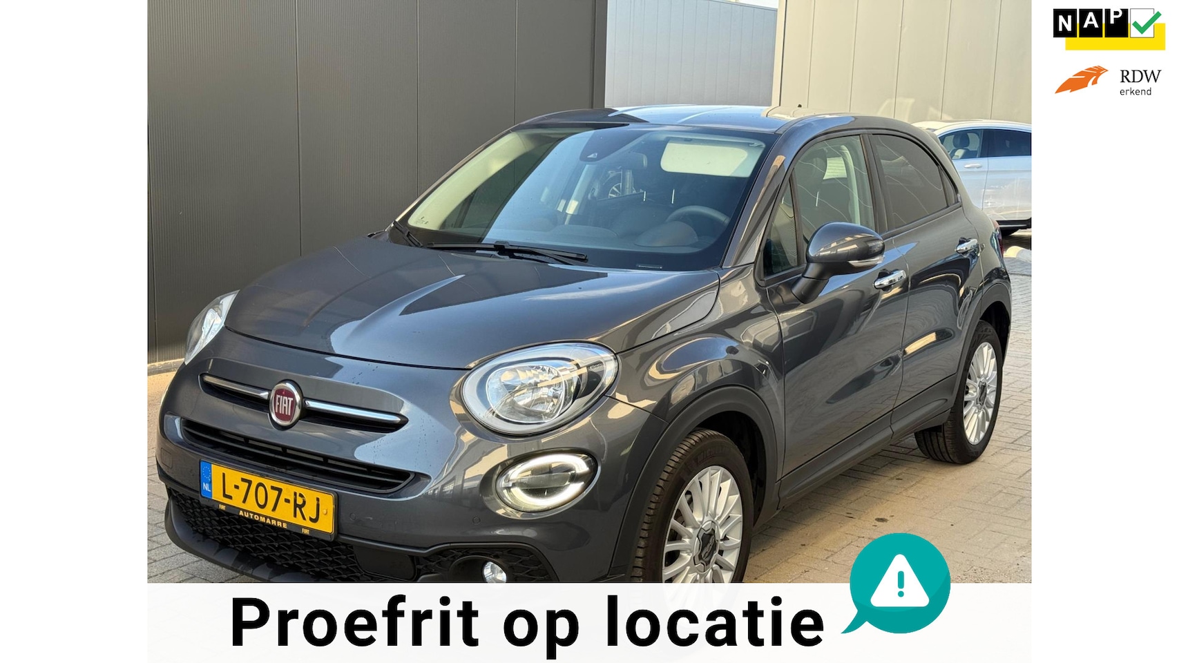 Fiat 500 X - 1.0 FireFly Turbo GSE 120 Connect Carplay Lane Assist APK 27 - AutoWereld.nl