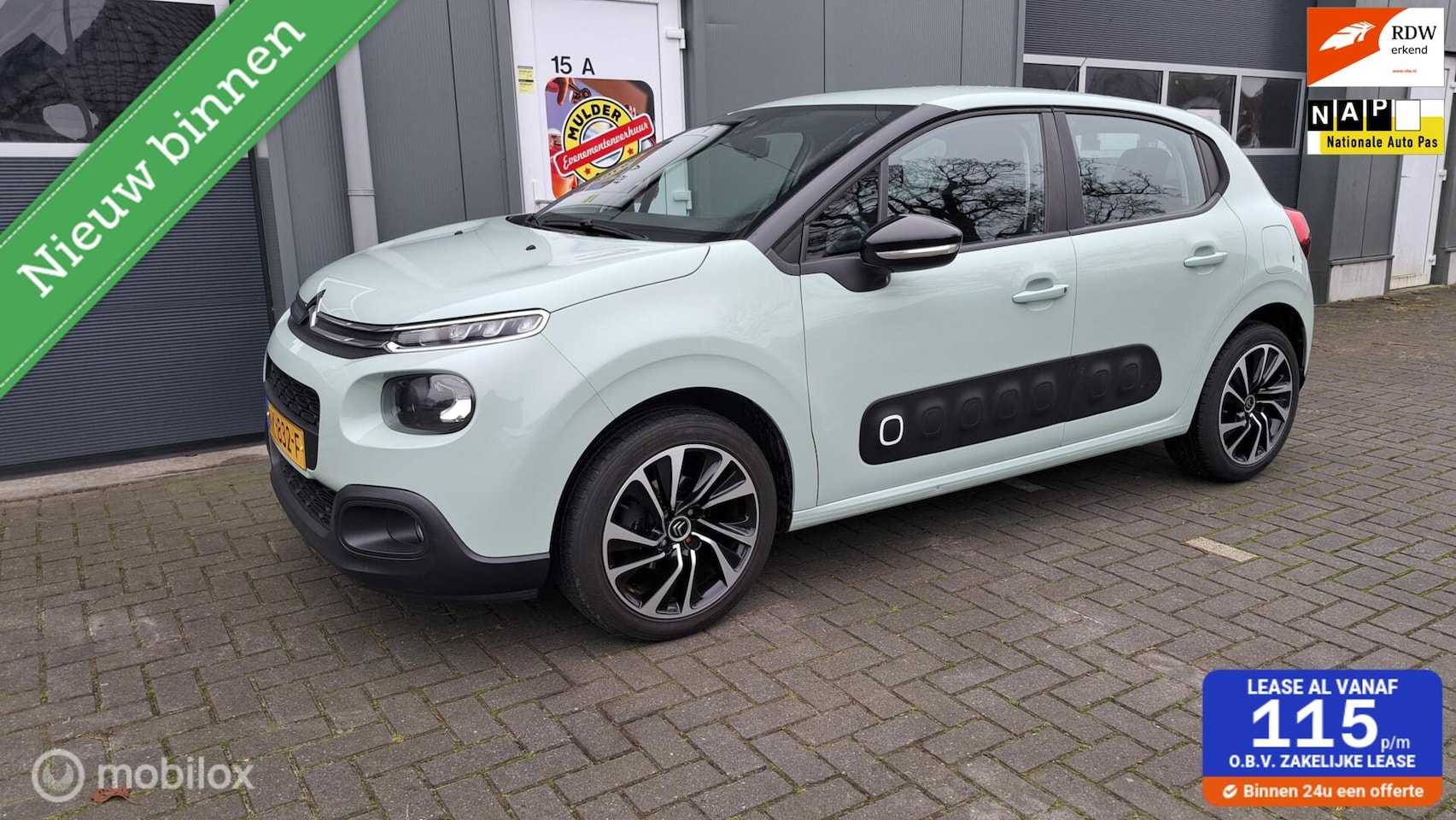 Citroën C3 - 1.2 PureTech Feel 105g 1.2 PureTech Feel 105g - AutoWereld.nl