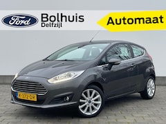 Ford Fiesta - EcoBoost Titanium | AUTOMAAT | Trekhaak | Winter Pack | Lederen Bekleding | 4 seiz. banden