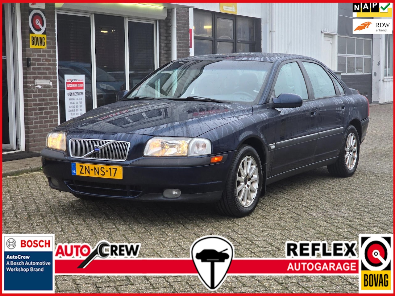 Volvo S80 - 2.4 Comfort CLIMA|CRUISE|ELEKTR. STOELEN - AutoWereld.nl