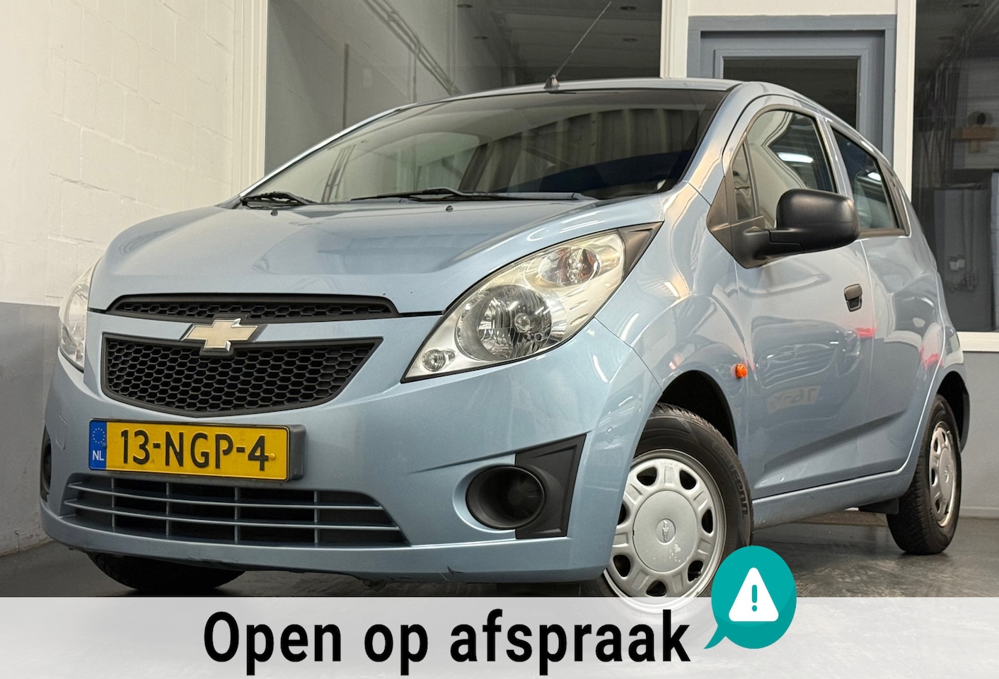 Chevrolet Spark - 1.0 16V L|NAP|APK07-26|5Deurs|156DKM!|Leukestadsauto| - AutoWereld.nl