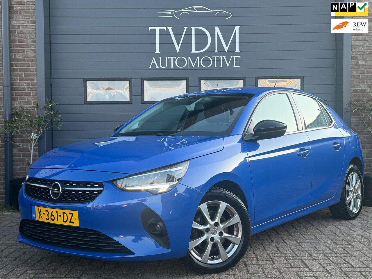 Opel Corsa - 1.2 Elegance|CARPLAY|AIRCO|1/2 LEDER|DISTR VERVANGEN - AutoWereld.nl
