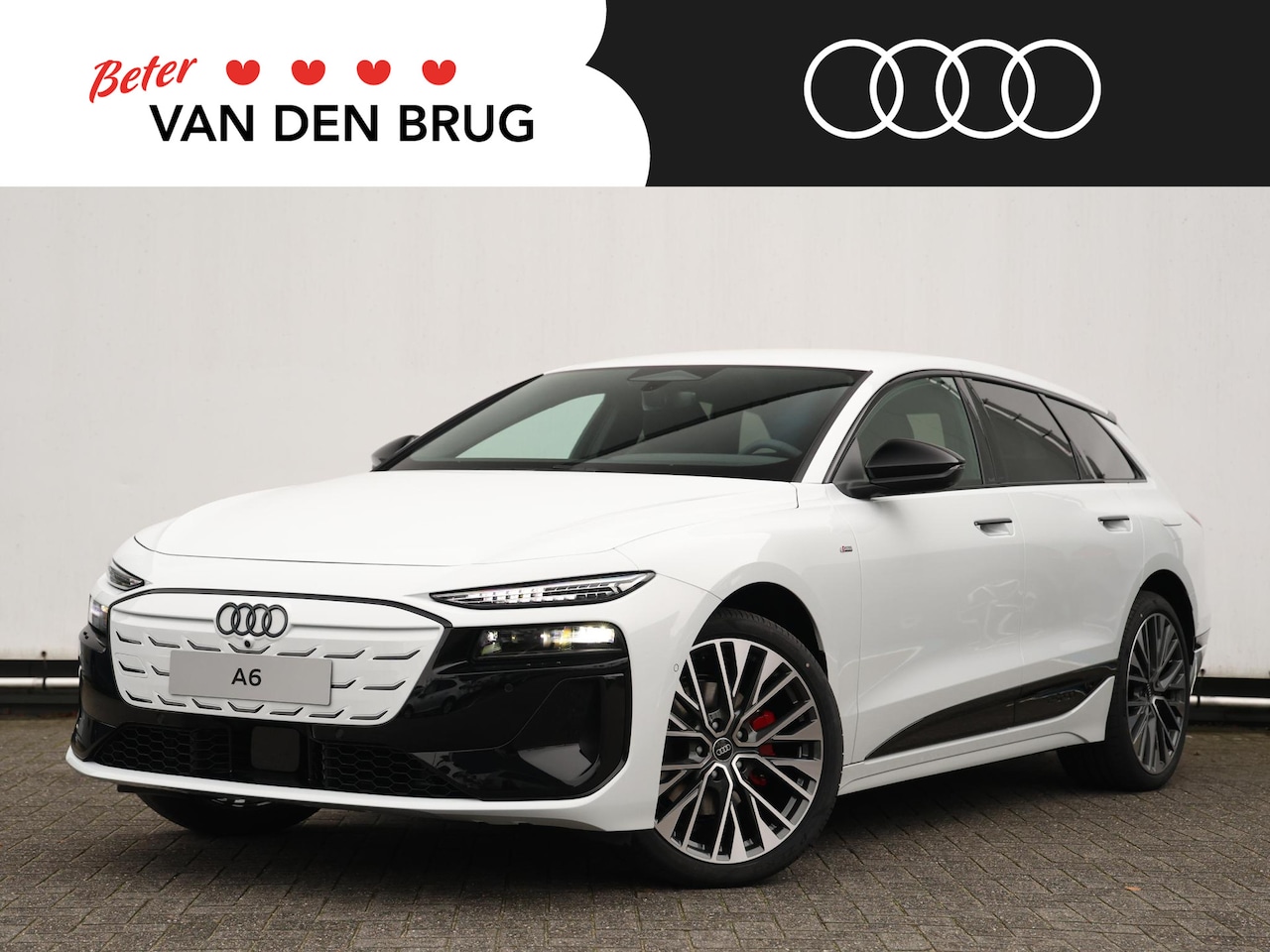 Audi A6 Avant e-tron - S edition 83 kWh | 286 PK Avant | Zwart optiek | Privacy glas | Trekhaak | Rode remzadels - AutoWereld.nl