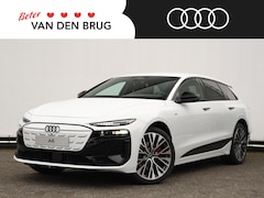 Audi A6 Avant e-tron - S edition 83 kWh | 286 PK Avant | Zwart optiek | Privacy glas | Trekhaak | Rode remzadels
