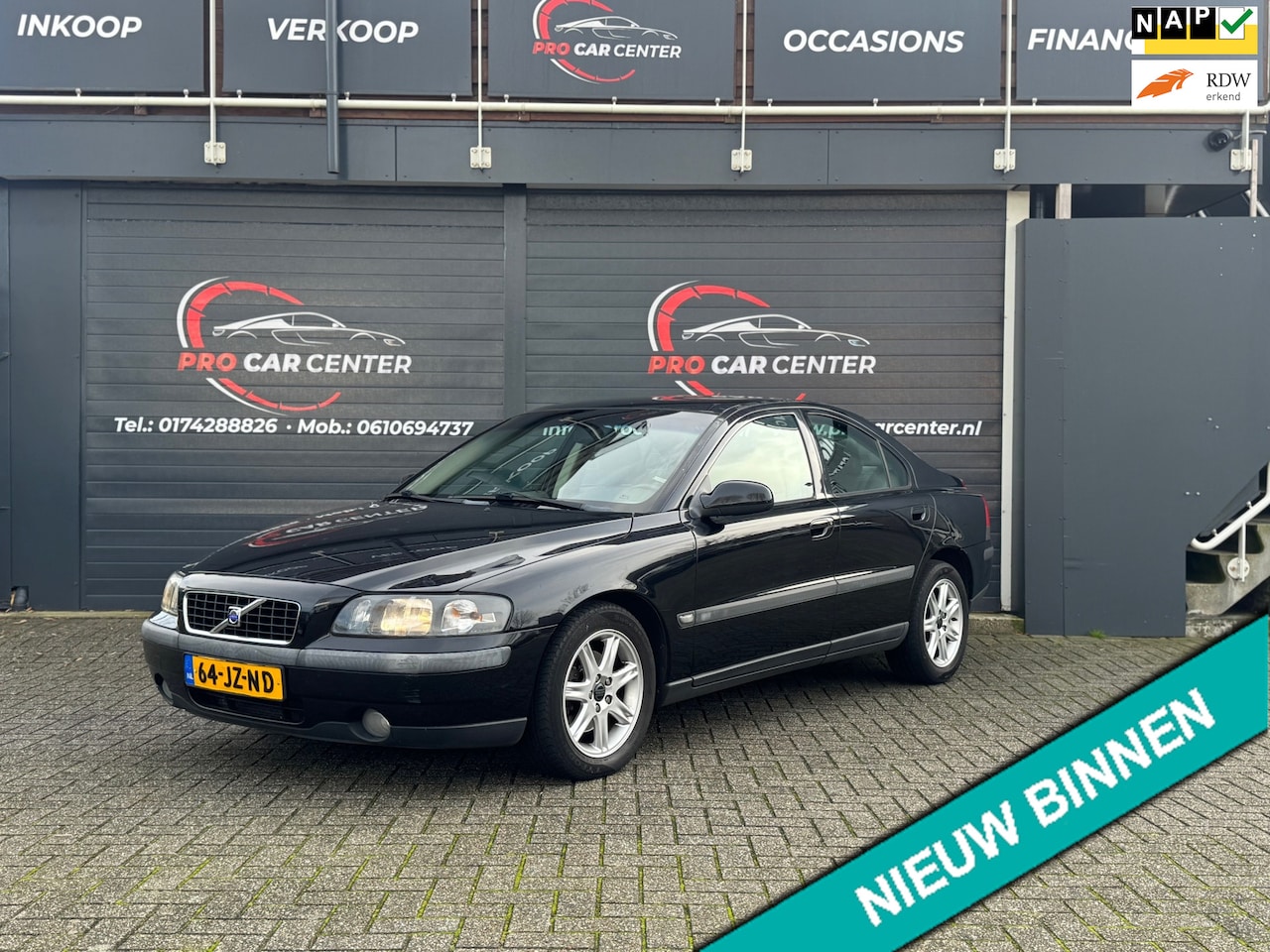 Volvo S60 - 2.4 AUT|AIRCO|CRUISE|EL.RAMEN|NAP|APK|LMV - AutoWereld.nl