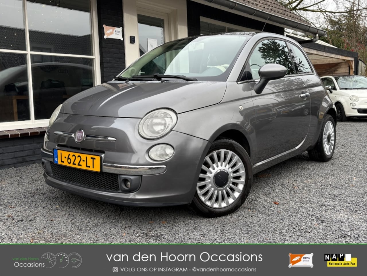 Fiat 500 - 1.2 AIRCO | AUTOMAAT | PANODAK | EL RAMEN - AutoWereld.nl