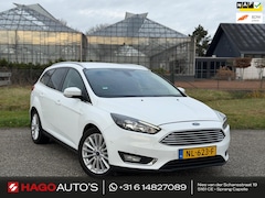 Ford Focus Wagon - 1.5 TDCI Titanium AUT/NAVI/CARPLAY/CLIMATE/PDC/TREKHAAK/€4.850-NETTO