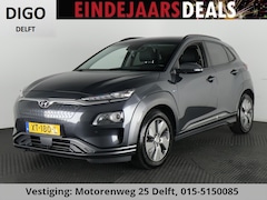 Hyundai Kona Electric - EV PRIMIUM 64 KWh ACCU 96% GARANTIE 2019* 1e EIG BEREIK TOT 487 KM WLTP SCHUIFDAK ZEER LUX