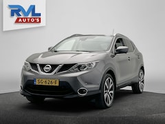 Nissan Qashqai - 1.2 Tekna Panoramadak Trekhaak Stoelverwarming 360 camera Leder
