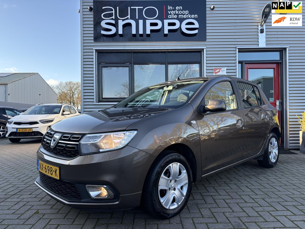 Dacia Sandero - 0.9 TCe Laureate -AIRCO-NAVI-DAB+-BLUETOOTH-TREKHAAK-ISOFIX-CRUISECONTROL-1STE EIGENAAR!-D - AutoWereld.nl