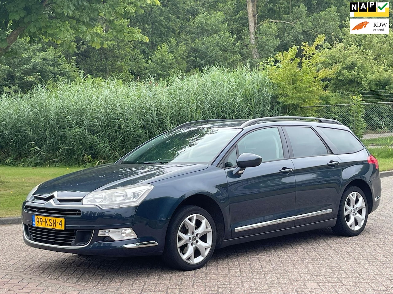 Citroën C5 Tourer - 1.6 THP Business/AIRCO/CRUISE/HALF LEDER/NAVI/PARKEERSENS VOOR-ACHTER/TREKHAAK - AutoWereld.nl