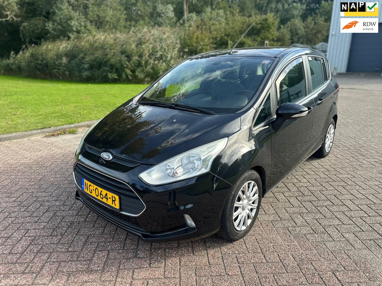 Ford B-Max - 1.0 EcoBoost Titanium/AIRCO/VERWARMDE VOORST/PANO/SCHUIFDEUREN/TREKHAAK - AutoWereld.nl