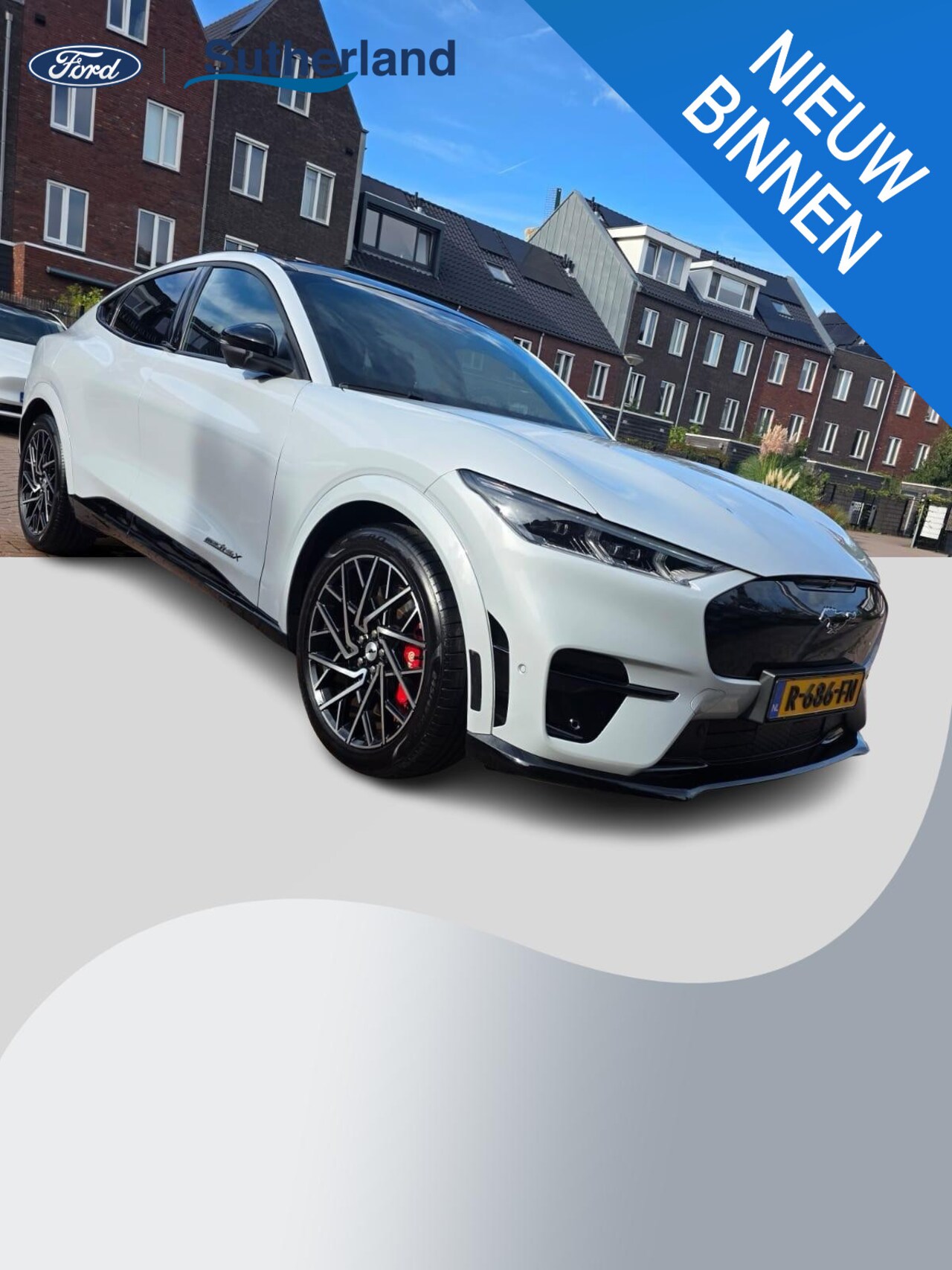 Ford Mustang Mach-E - GT Extended AWD 98 kWh 486pk Adaptieve Cruise | Afneembare Trekhaak | Nederlandse Auto | D - AutoWereld.nl