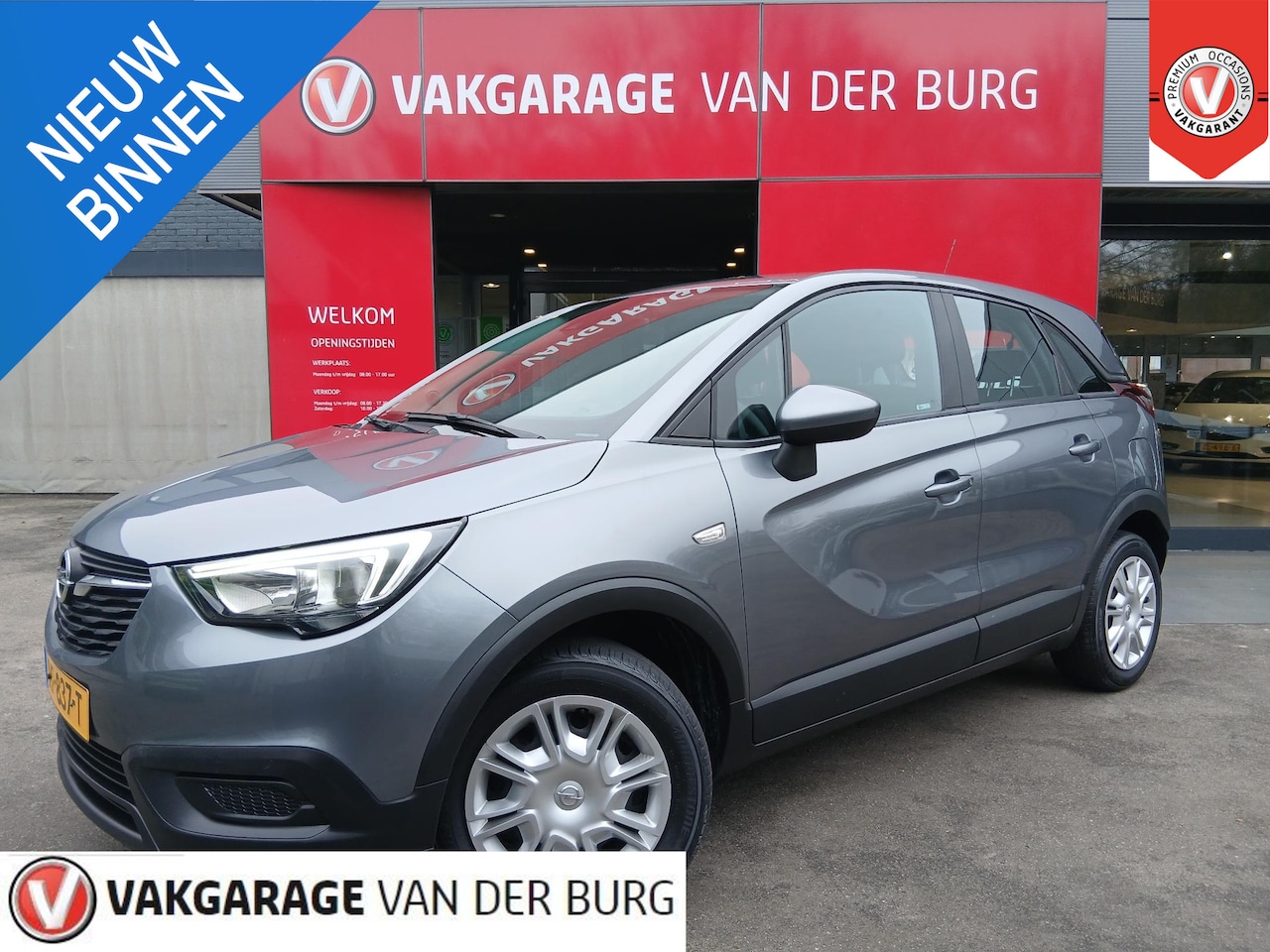 Opel Crossland X - 1.2 Turbo Online Edition 1.2 Turbo Online Edition - AutoWereld.nl