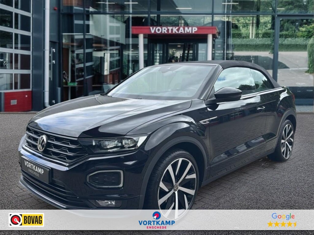 Volkswagen T-Roc Cabrio - 1.5 TSI DSG R-LINE STANDKACHEL/AFN.TREKHAAK/BEATS-AUDIO/NAVI/ACC/PDC - AutoWereld.nl