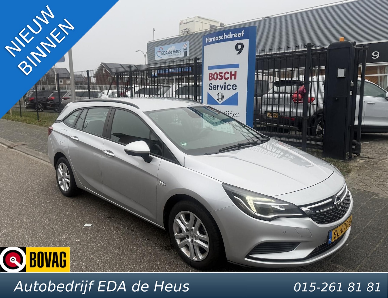 Opel Astra Sports Tourer - 1.0 Online Edition met o.a. cruise control, navigatie, airco, DAB, bluetooth, boekjes aanw - AutoWereld.nl