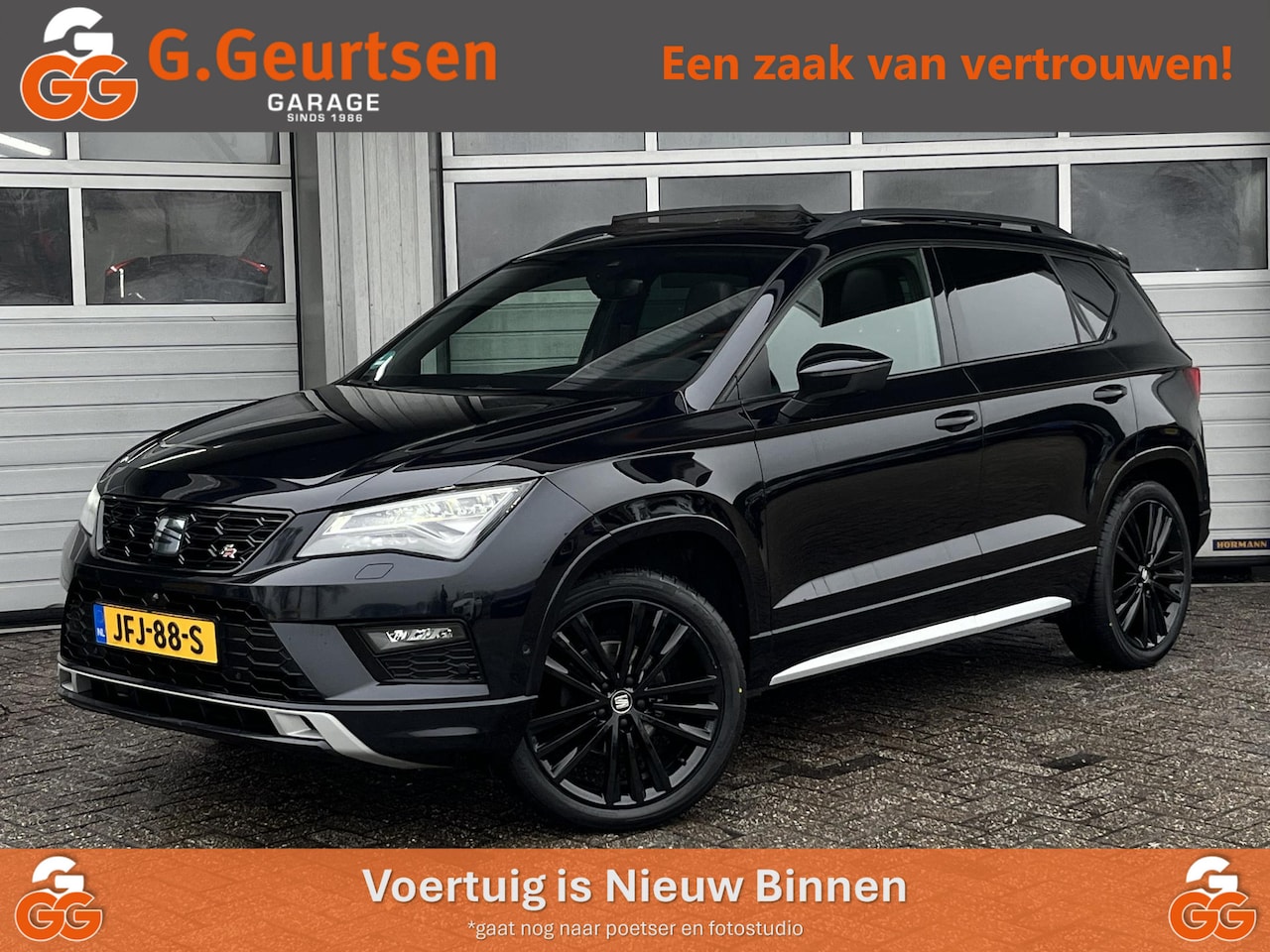 SEAT Ateca - 1.5 TSI FR Business Intense 1.5 TSI FR Business Intense, Panoramadak, 360°Camera, LED, ACC, Apple Carplay/Android Auto - AutoWereld.nl