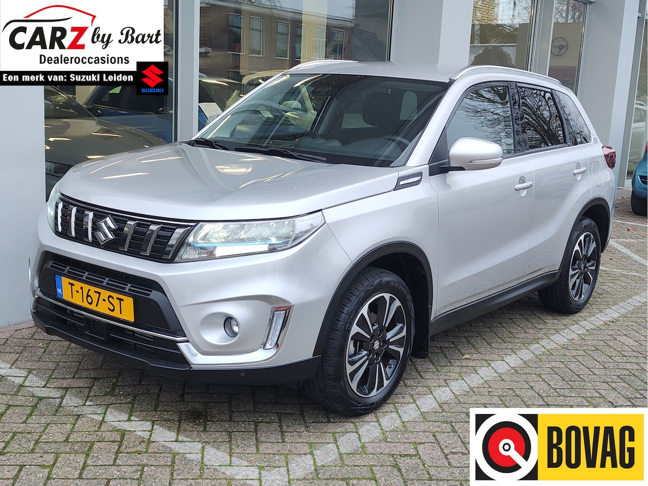 Suzuki Vitara - 1.4 BOOSTERJET STYLE SMART HYBRID Navi | NAP! | Alcantara | Keyless | Dodehoeksens. - AutoWereld.nl