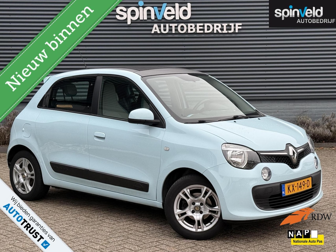 Renault Twingo - 1.0 SCe Authentique BJ`14 Schuifdak Airco Elekpakket - AutoWereld.nl