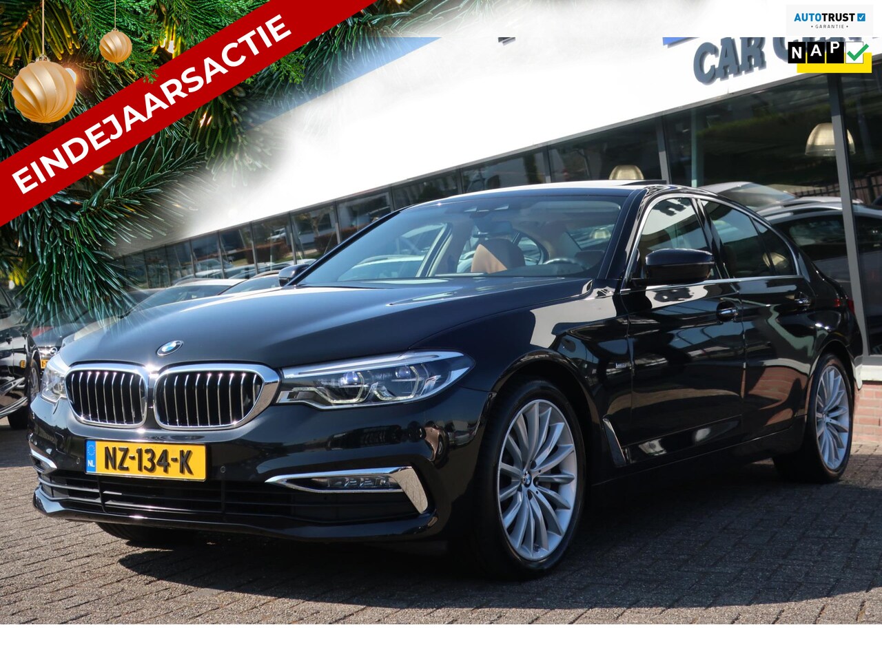 BMW 5-serie - 530i High Executive 2e EIGENAAR_LED_COMFORTSIT_PANO_19-INCH. - AutoWereld.nl