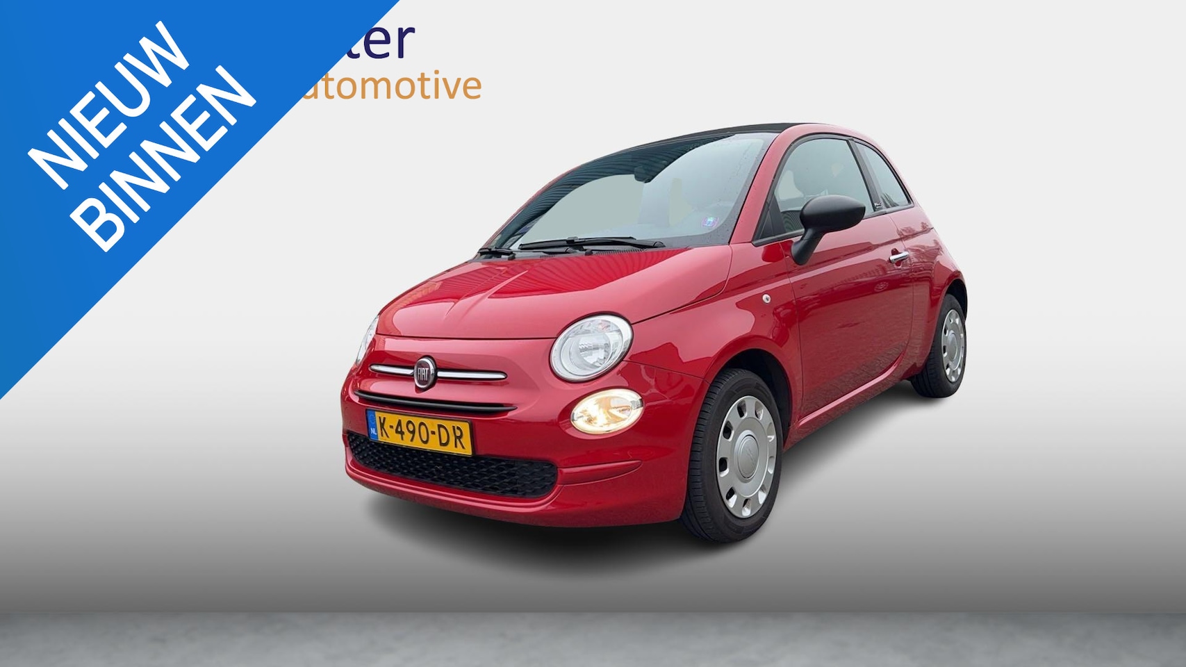 Fiat 500 C - 1.0 Hybrid Pop BTW Geheel Dealer Onderhouden. - AutoWereld.nl