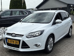 Ford Focus Wagon - 1.0 EcoBoost Titanium 2014 Wit