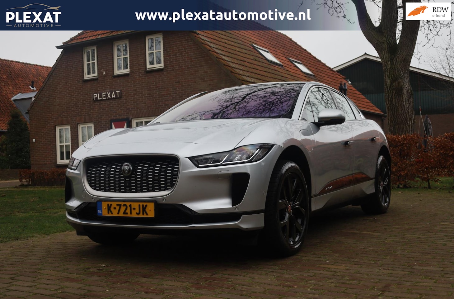 Jaguar I-PACE - EV320 S Business Pack 90 kWh Aut. | Panorama | Facelift | Leder |Meridian | 20 Inch | Full - AutoWereld.nl