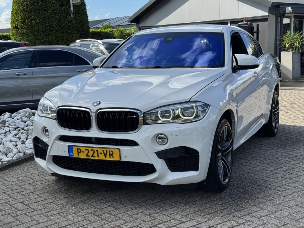 BMW X6 - X6M 575PK V8 Wit 2015 Head-up Harman Kardon - AutoWereld.nl