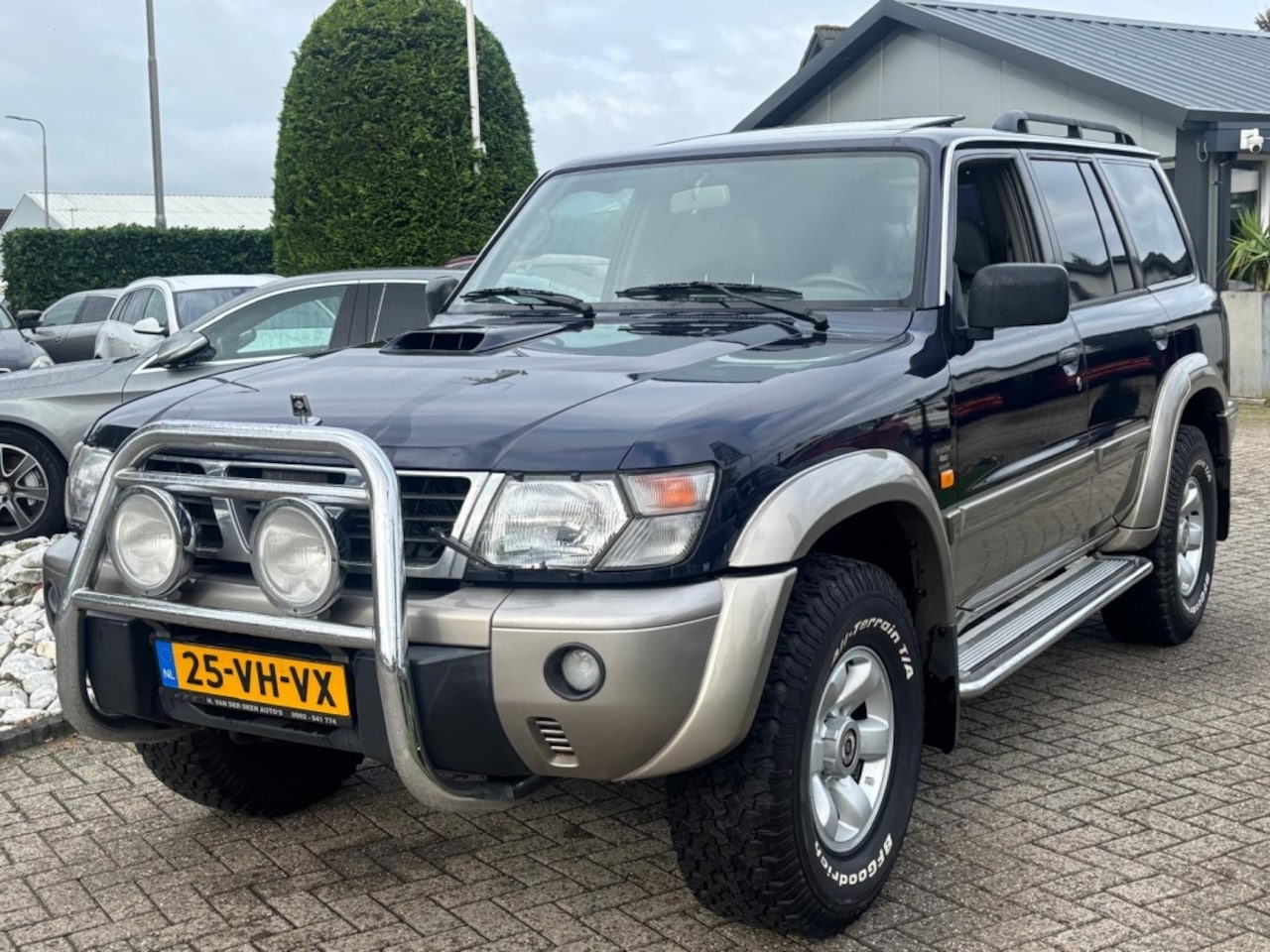 Nissan Patrol GR - 2.8 TDI 1999 Lang Schuifdak Handgeschakeld Youngtimer - AutoWereld.nl